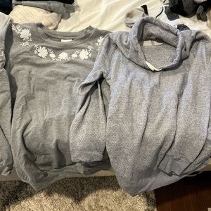 Ingrid and Isabel maternity sweatshirts